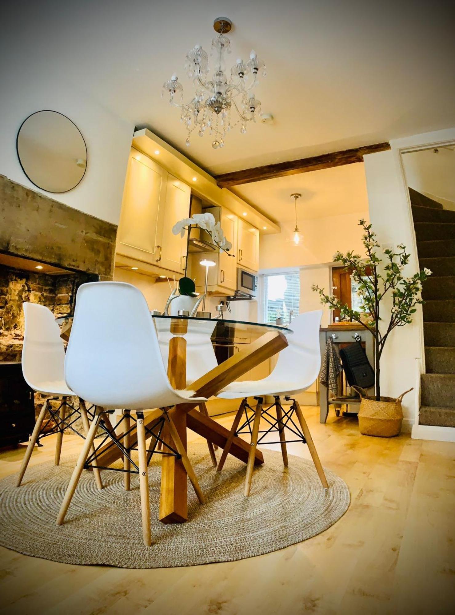 The Tenth House, Grade II Listed Georgian Town House, Wirksworth, Derbyshire, Peak District Cottage, Sleeps 4 Eksteriør bilde